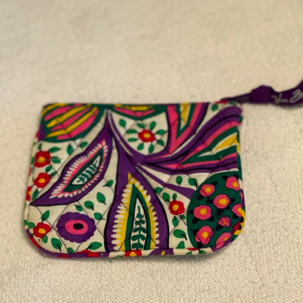 VERA BRADLEY zipper pouch